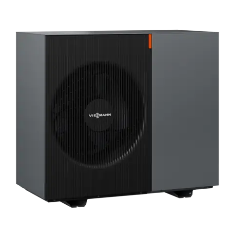 Unità esterna della pompa di calore Viessmann Vitocal 200-A ie, vista frontale