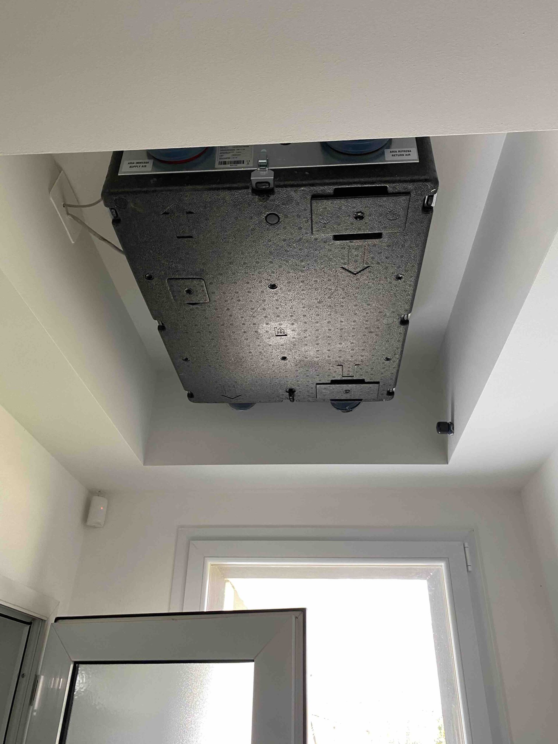 Impianto di ventilazione meccanica centralizzata Viessmann